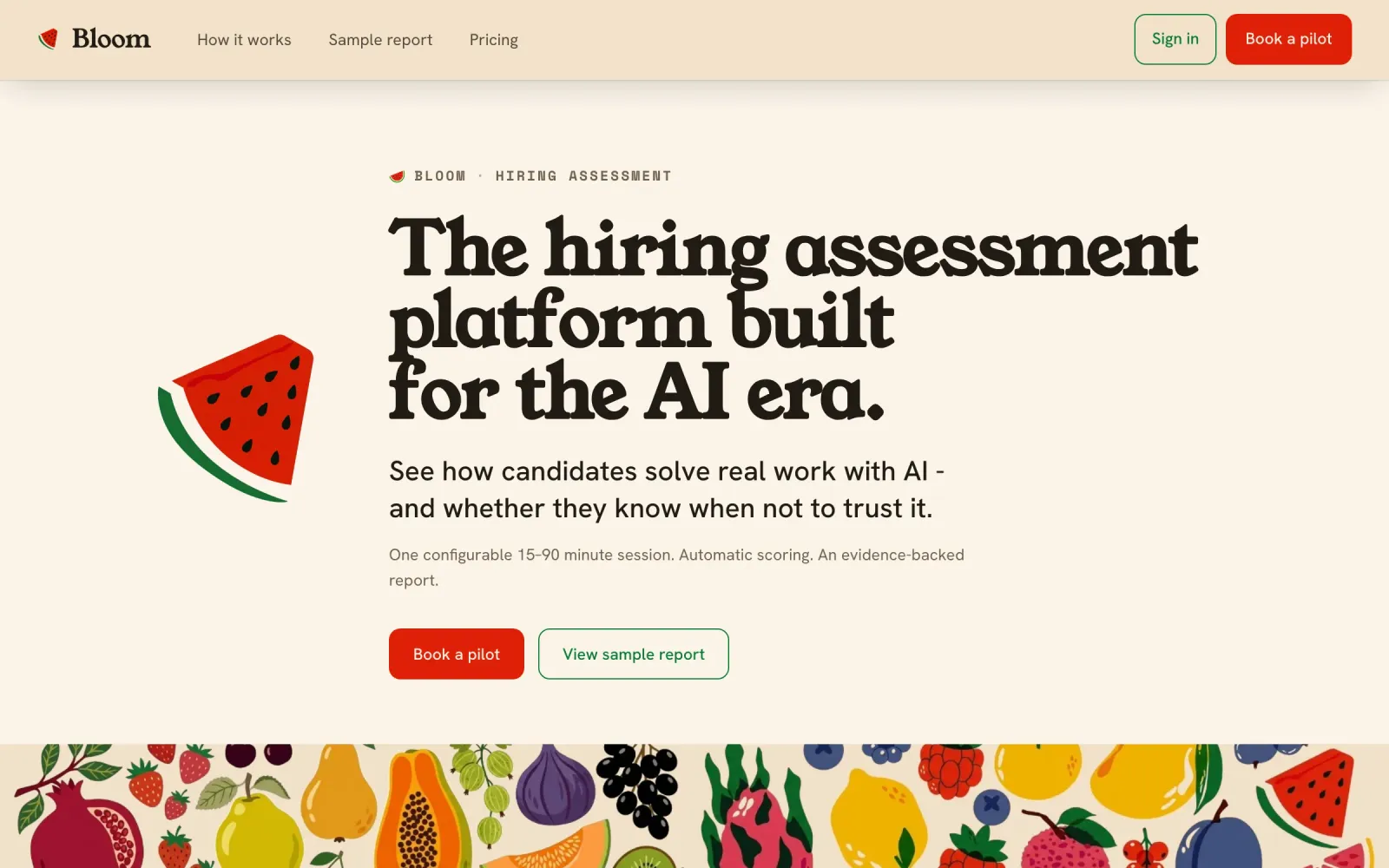Bloom product screenshot