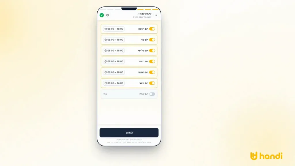 A walk through the professional app, from setting working hours to bidding on a job